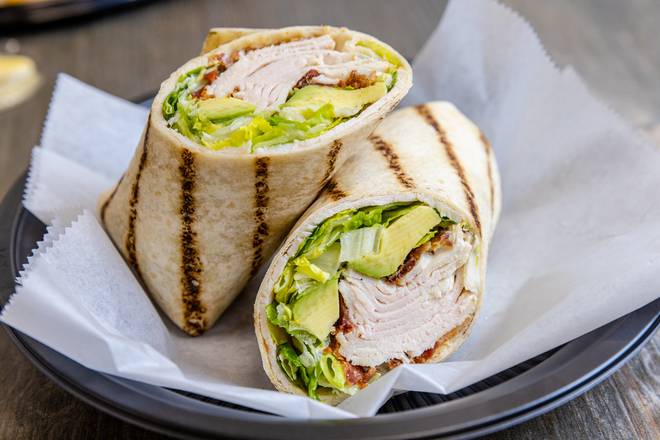 Order Turkey Avocado Wrap food online from Thunderbird II store, Springfield on bringmethat.com