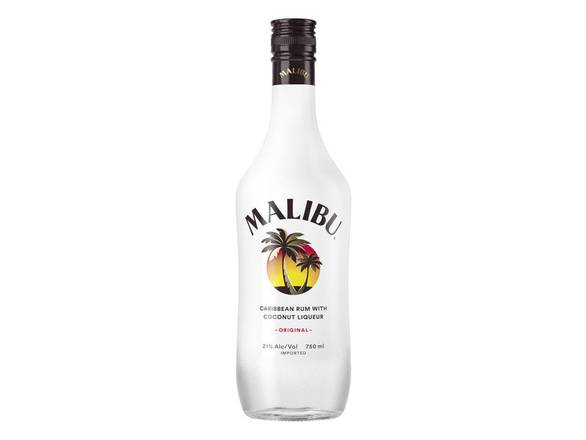 Order Malibu Original Caribbean Rum - 750ml Bottle food online from Josh Wines & Liquors Inc store, New York on bringmethat.com