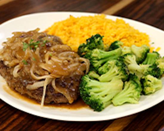 Order Chopped Steak Dinner  food online from Silver Spoon Diner store, New York on bringmethat.com