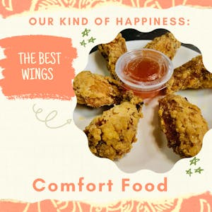 Order B11. Chicken Wings food online from Andorra Ping Pong Restaurant store, Philadelphia on bringmethat.com