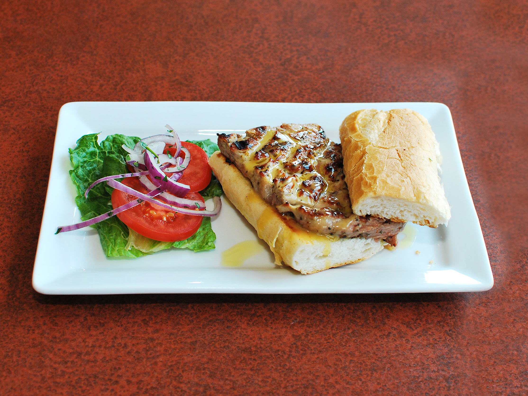 Order Psaronefri Sandwich food online from It's Greek 2 U Grill store, Chicago on bringmethat.com