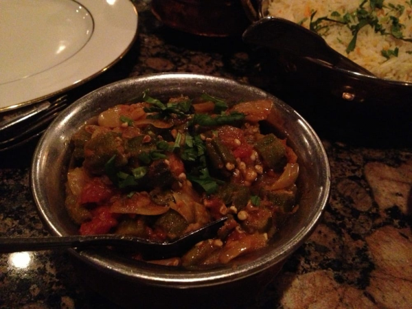 Order Bhindi Masala food online from Cafe Bombay store, Atlanta on bringmethat.com