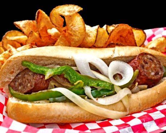 Order Italian Sausage Sandwich food online from Chicago Pizza Kitchen store, Albuquerque on bringmethat.com