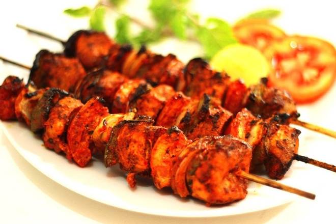 Order Spicy Murgh Kebab		 food online from Desi Chops store, West Bloomfield Township on bringmethat.com