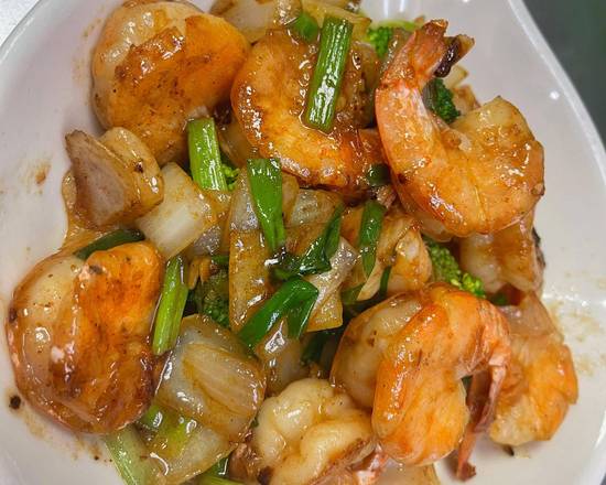 Order E.13 Garlic Butter Shrimp food online from E & T Thai Food store, Lone Tree on bringmethat.com