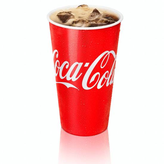 Order Coca-Cola® food online from The Burger Den store, Elizabethtown on bringmethat.com