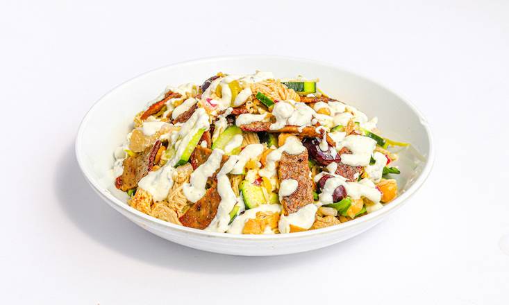 Order GREEK BOWL (GF) food online from Daily Eats store, Tampa on bringmethat.com