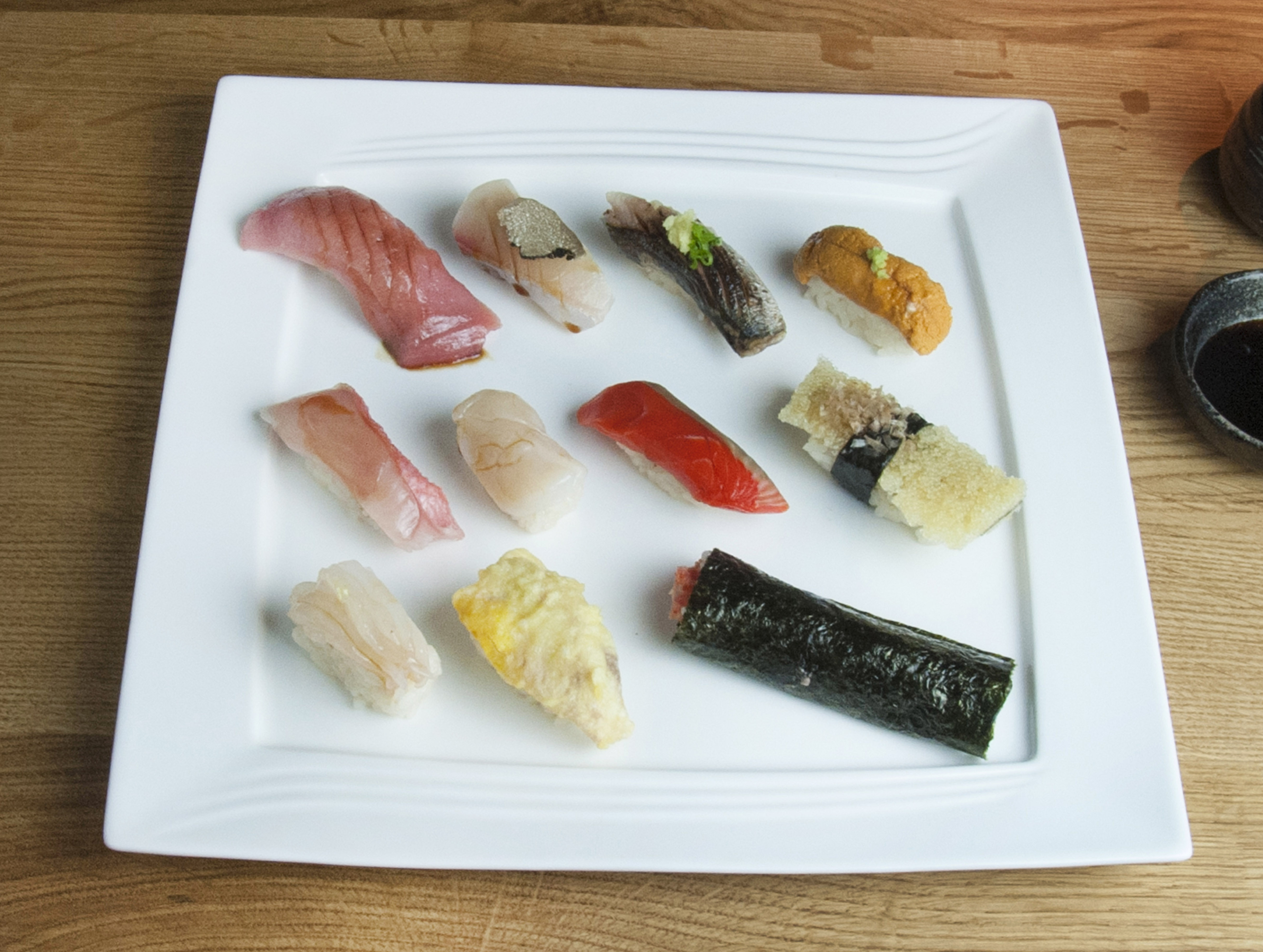 Order Sushi Omakase 10 pieces おまかせ握り１０貫 food online from Sushi Ryusei store, New York on bringmethat.com