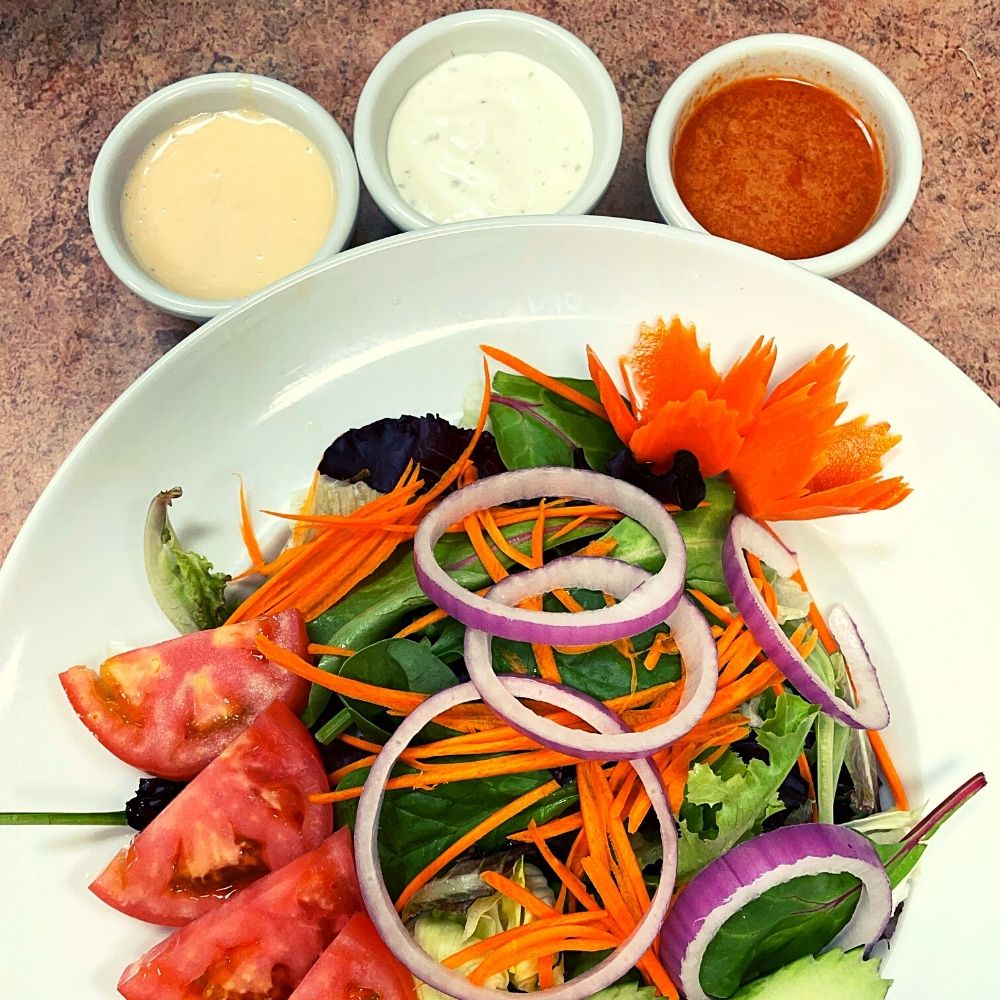 Order House Salad food online from Ploy Thai Cuisine store, The Woodlands on bringmethat.com