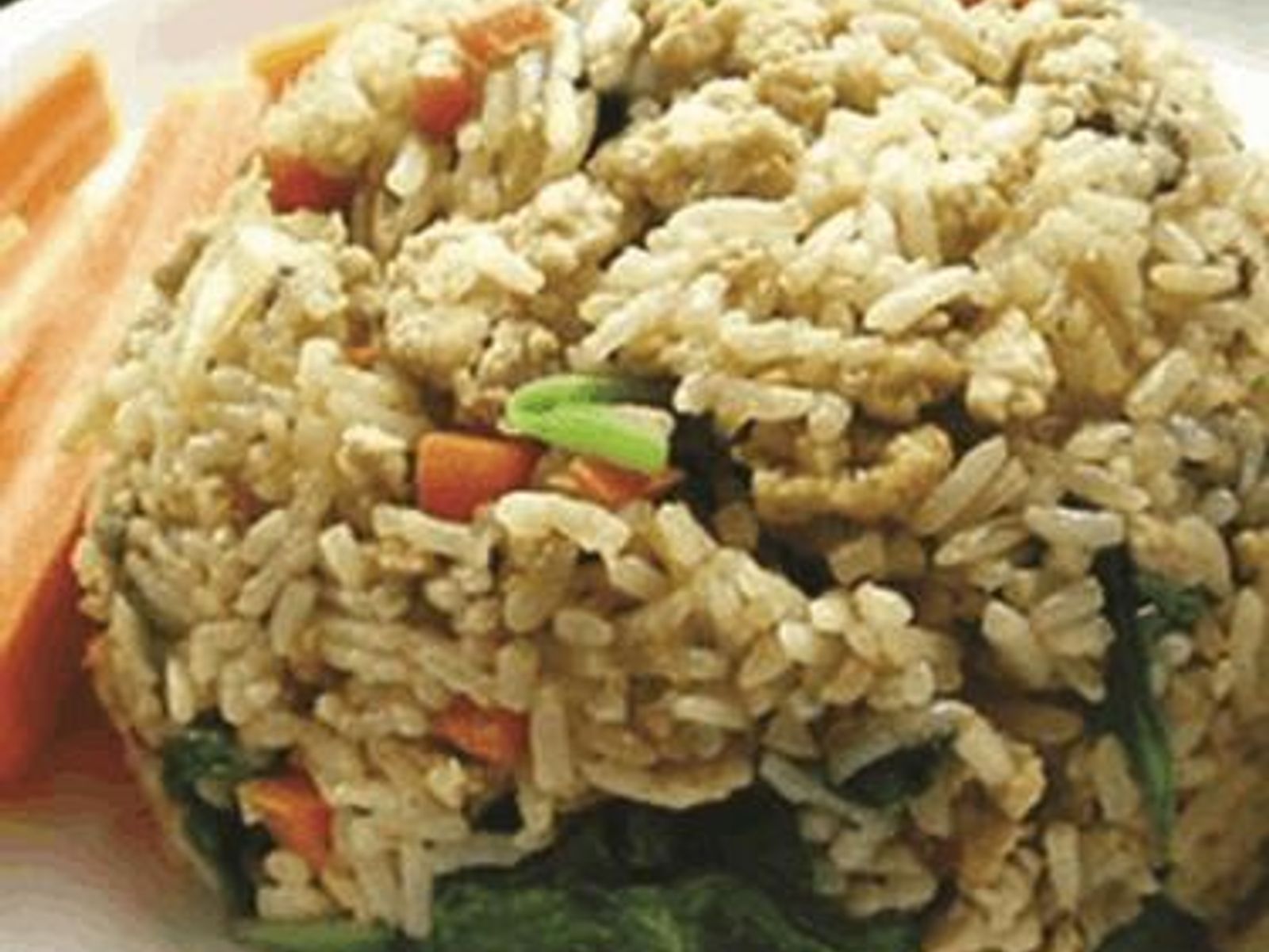 Order FR2 Thai Basil Fried Rice food online from Thai Spice Restaurant store, Houston on bringmethat.com