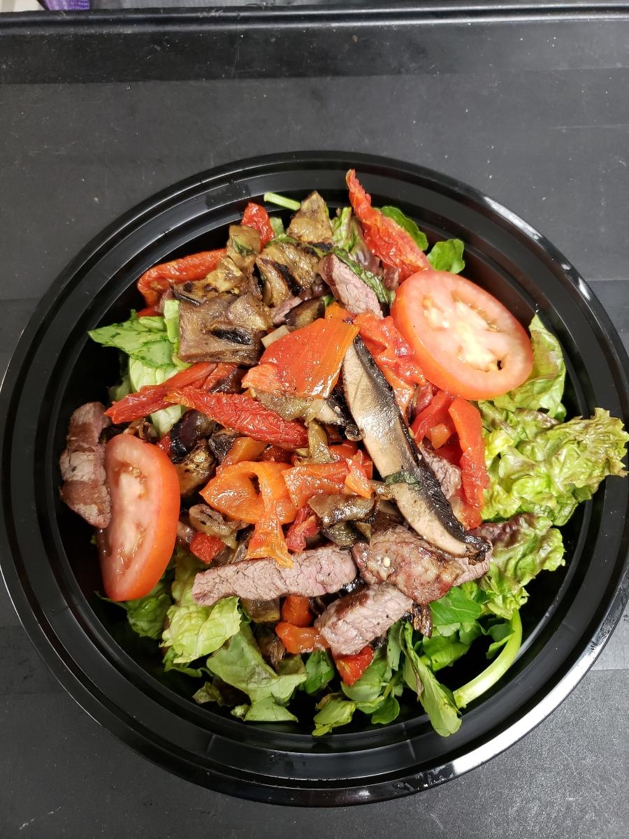 Order Grilled Filet Mignon Rustico Salad  food online from Fresh Basil's store, New York on bringmethat.com