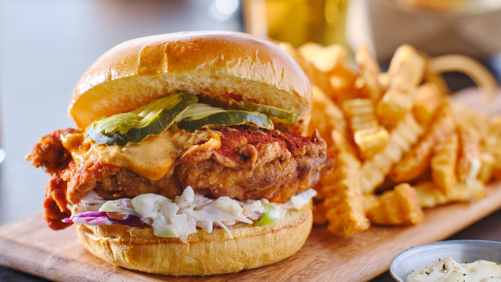 Order Mama's Original Fried Chicken Sandwich food online from Tl Kitchen store, San Francisco on bringmethat.com