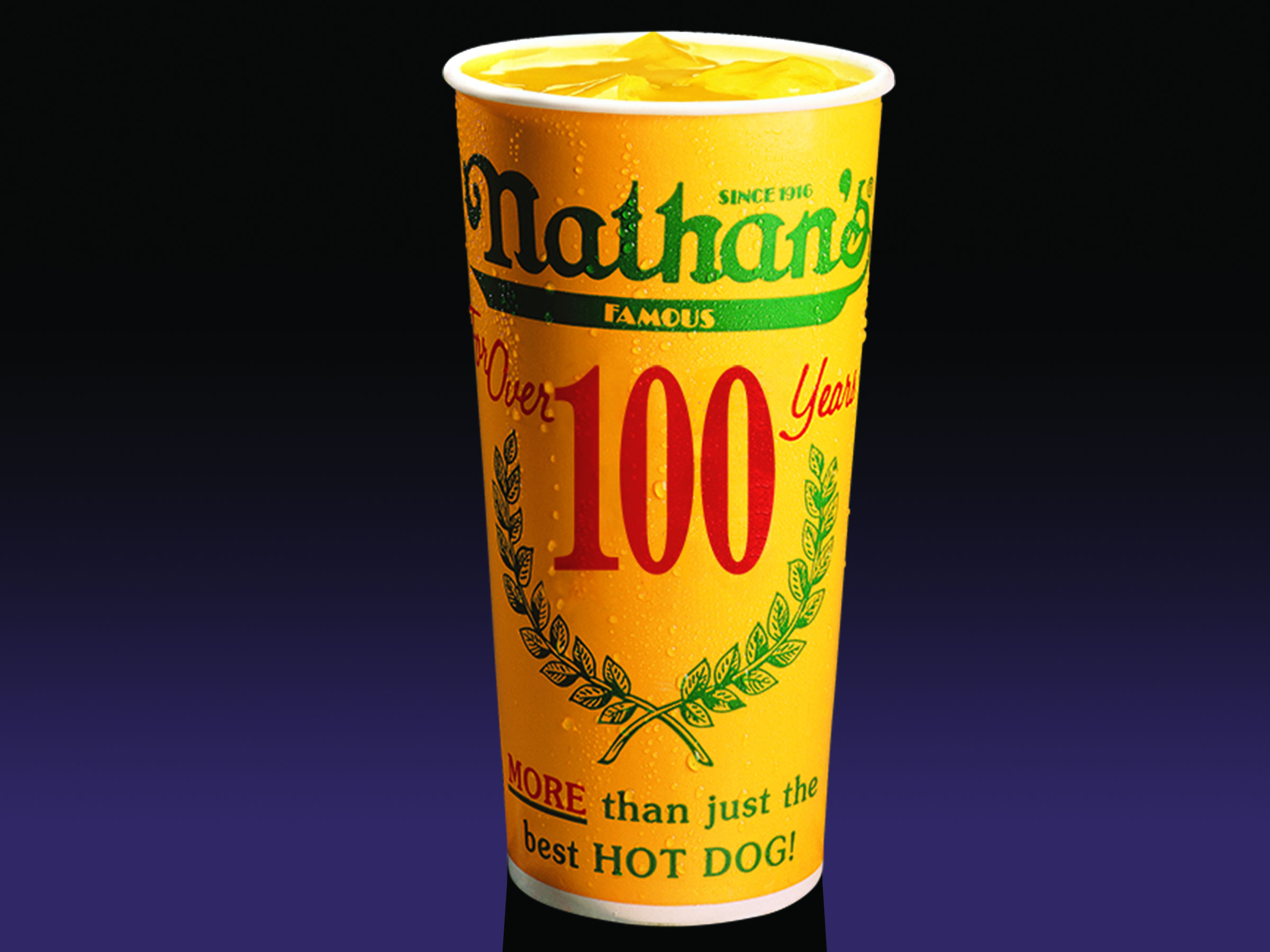 Order Old-fashioned Orangeade food online from Nathan's Hot Dogs store, Charlotte on bringmethat.com