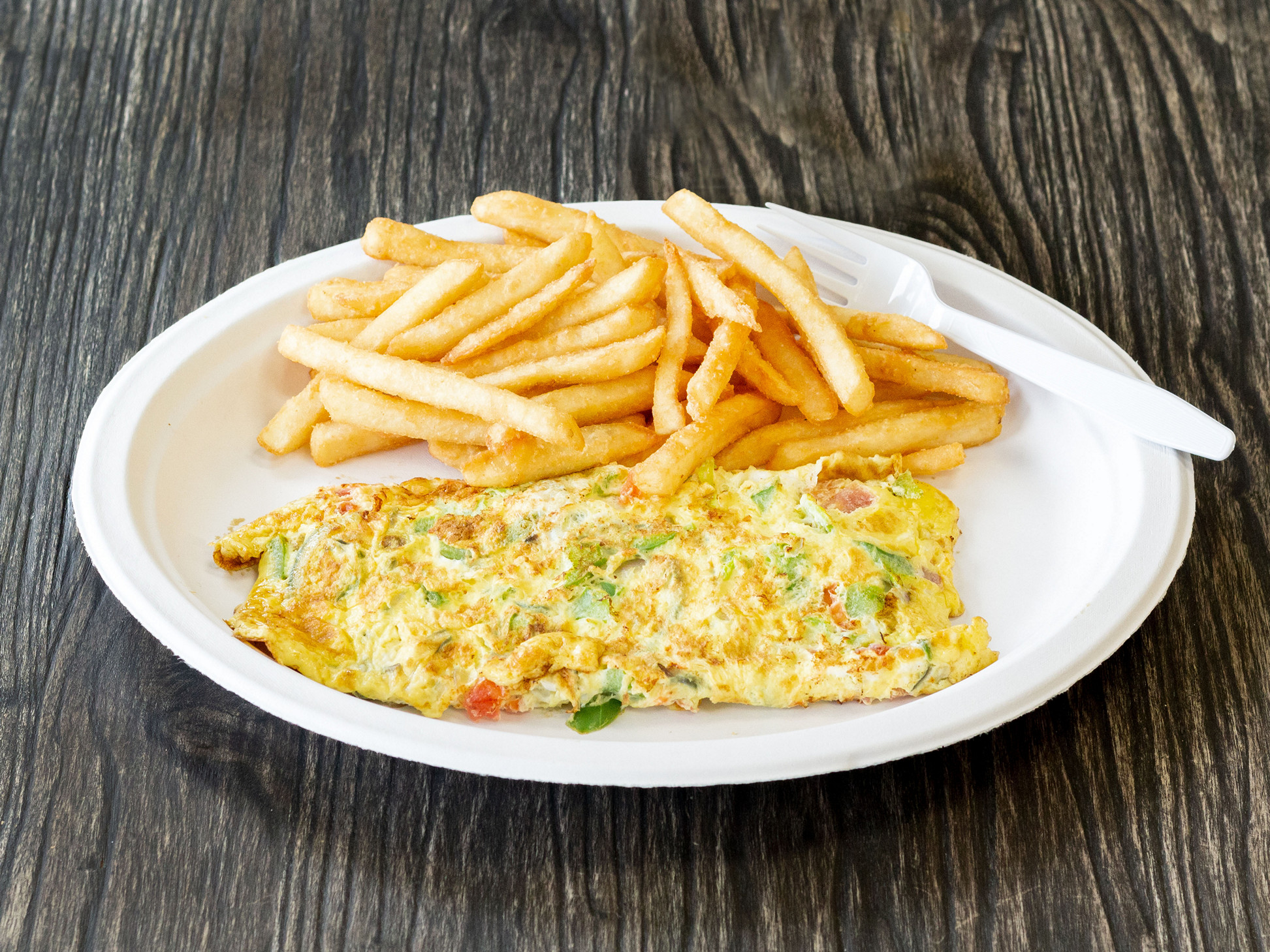 Order 3 Egg Omelette Breakfast food online from Bagels On Pointe store, Wilmington on bringmethat.com