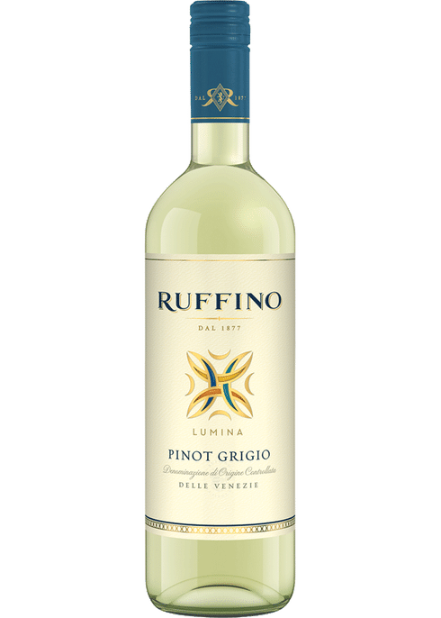 Order Ruffino Lumina Pinot Grigio 750 ml. food online from Village Wine & Spirits store, Ventura on bringmethat.com