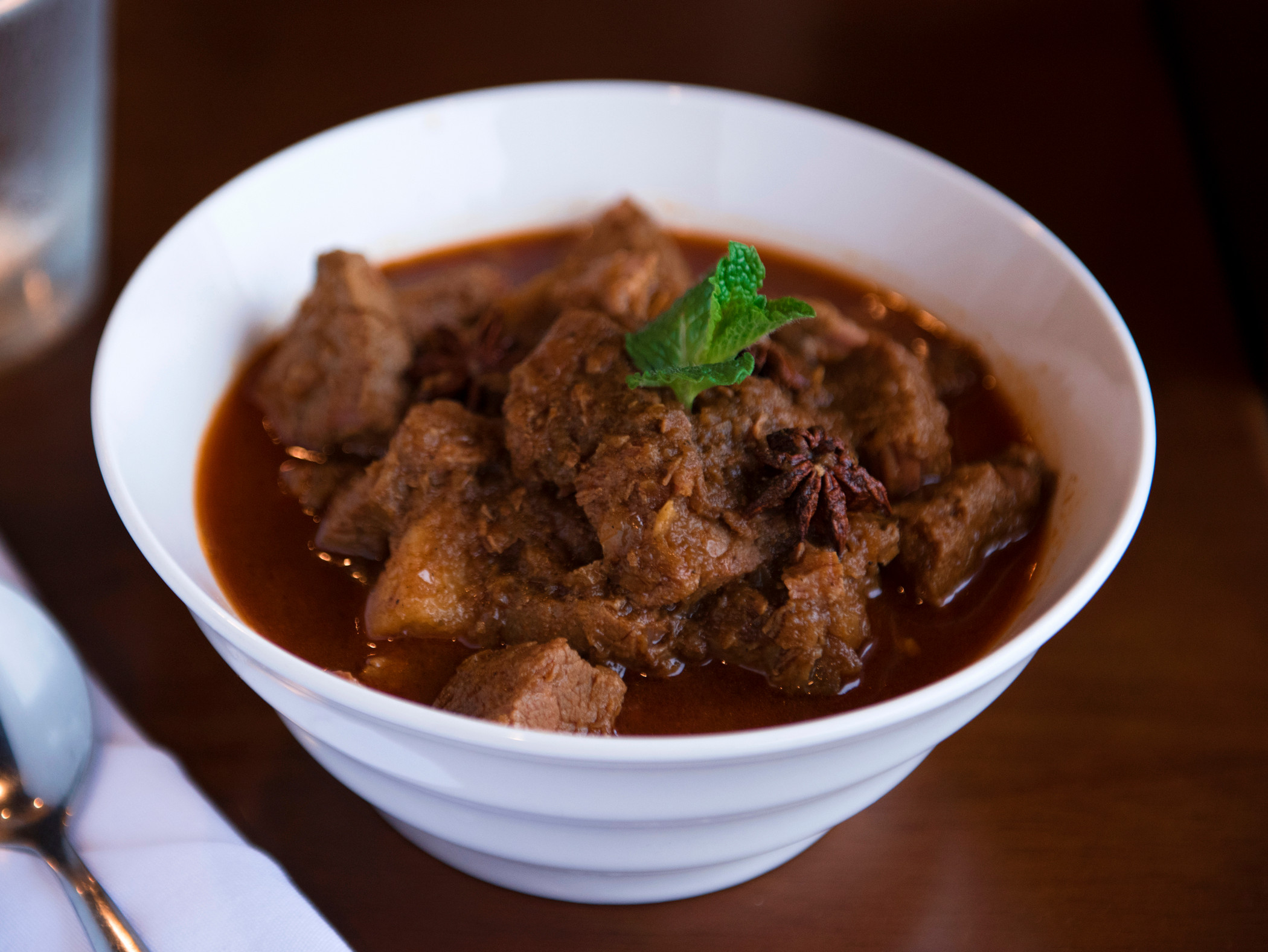 Order Traditional Red Curry with Beef food online from Aung Maylika store, Pleasant Hill on bringmethat.com