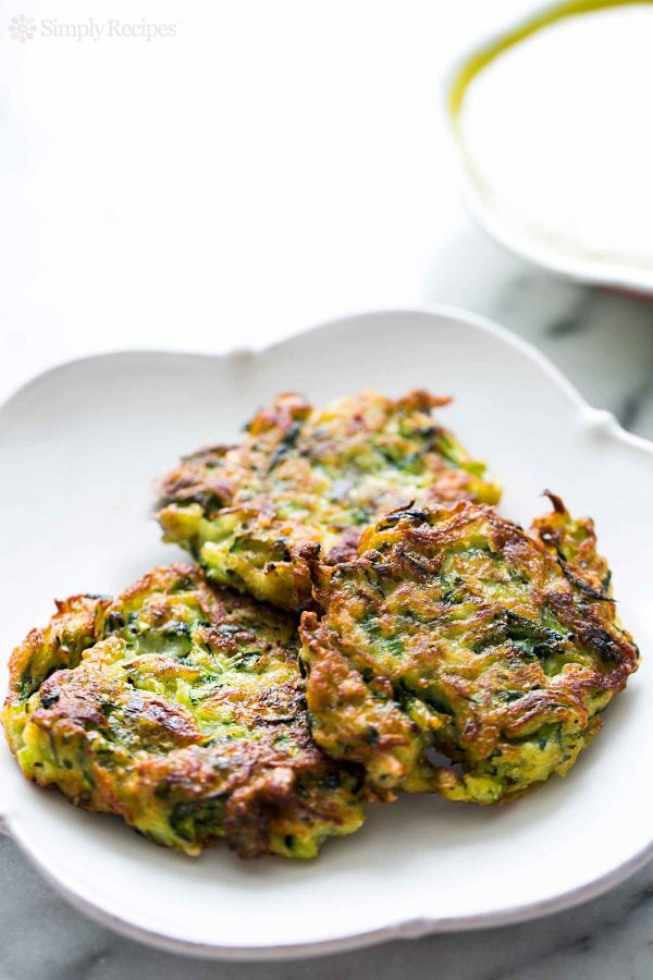 Order Zucchini fritters food online from Atheneos Greek Village Cafe store, Mesquite on bringmethat.com