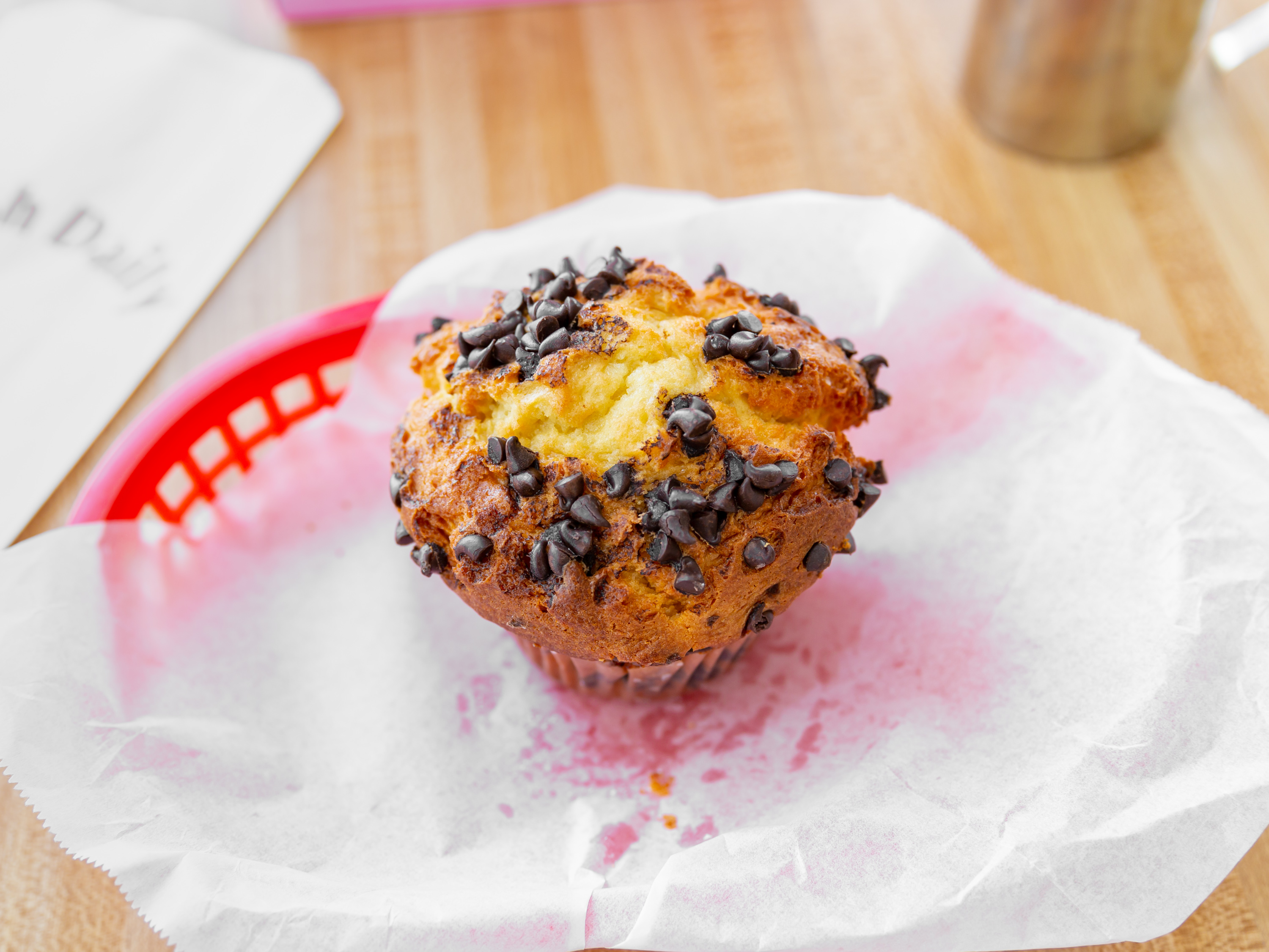 Order Chocolate Chip Muffin food online from Best Donuts store, Los Angeles on bringmethat.com