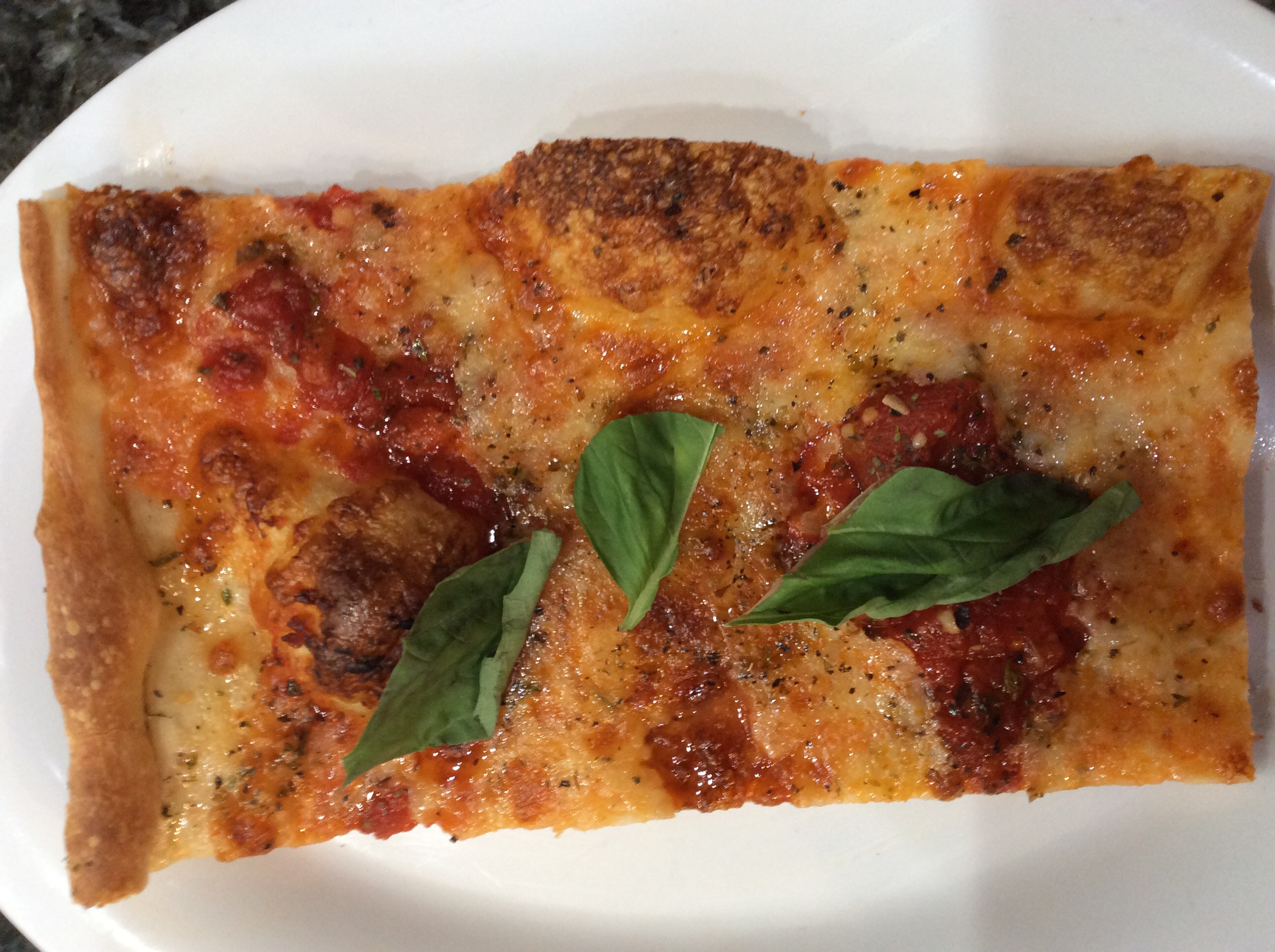Order Grandma Sicilian Pizza Slice food online from Susano's pizzeria store, Ridgewood on bringmethat.com
