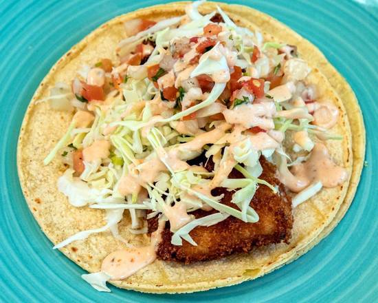 Order Fish Taco food online from Tres Amigos Mexican Grill store, Las Vegas on bringmethat.com