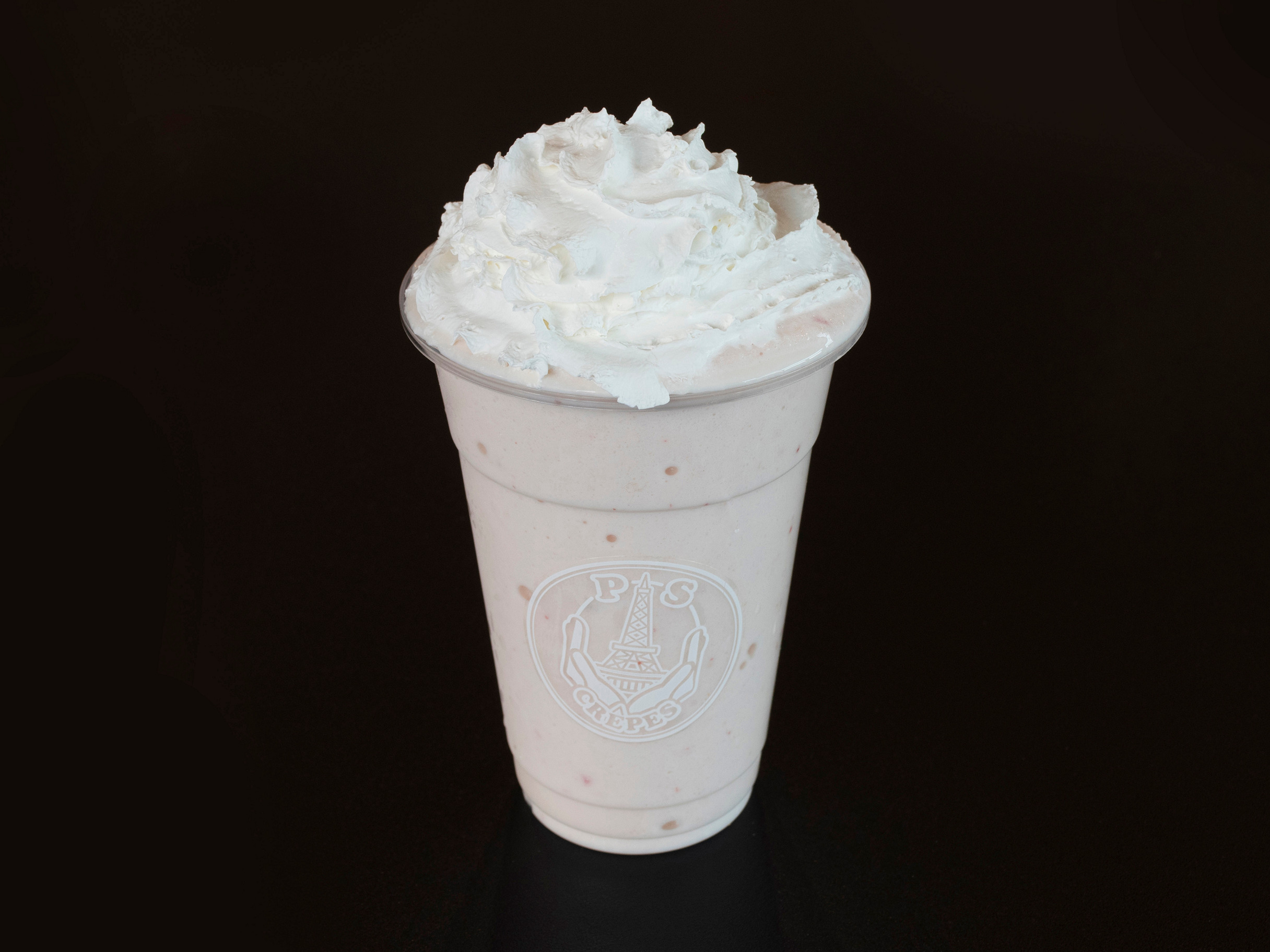 Order Strawberry Banana Milk Shake food online from Paris Super Crepes store, Champaign on bringmethat.com