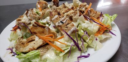 Order Chargrill Chicken Salad food online from Beaverton Charburger store, Beaverton on bringmethat.com