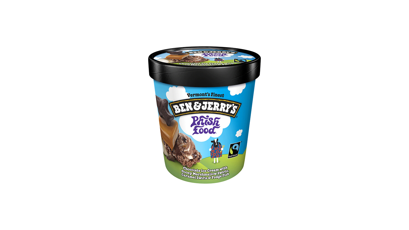 Order Ben and Jerry's Phish Food Pint food online from Extramile store, Ventura on bringmethat.com