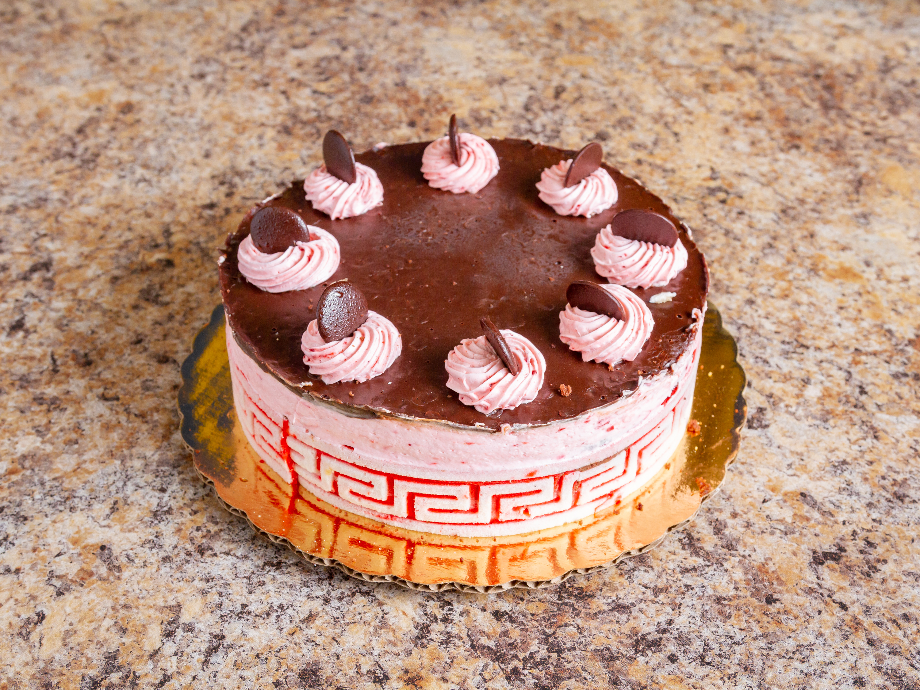 Order Chocolate Strawberry Mousse food online from Pariser Bakery store, Baltimore on bringmethat.com