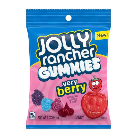 Order Jolly Rancher Gummies Very Berry Peg Bag food online from Exxon Food Mart store, Port Huron on bringmethat.com