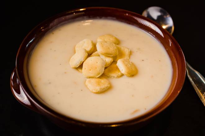 Order New England Clam Chowder food online from Voodoo Crab store, Centereach on bringmethat.com
