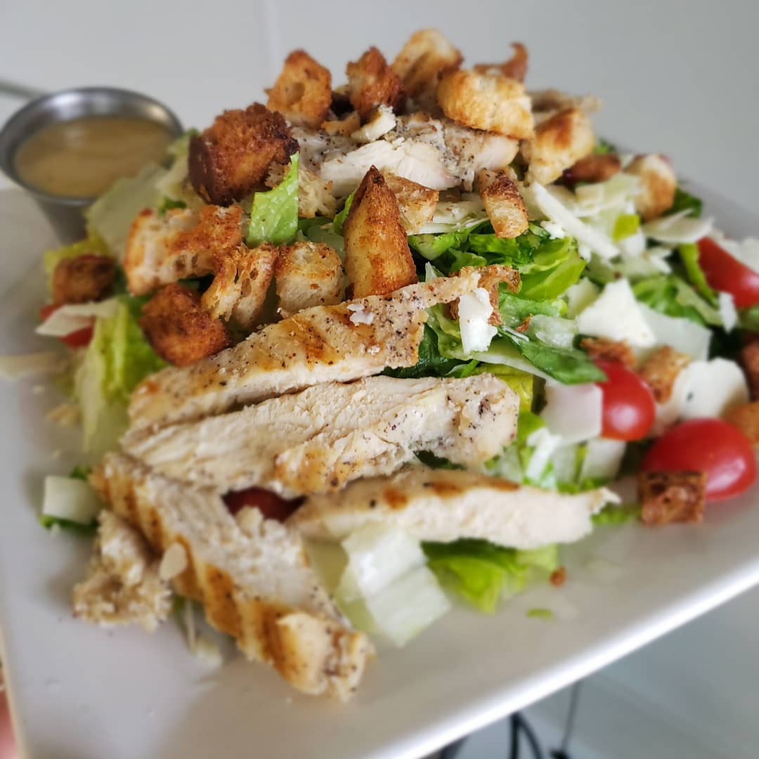 Order Caesar Salad food online from Love Bakery And Cafe store, Branford on bringmethat.com