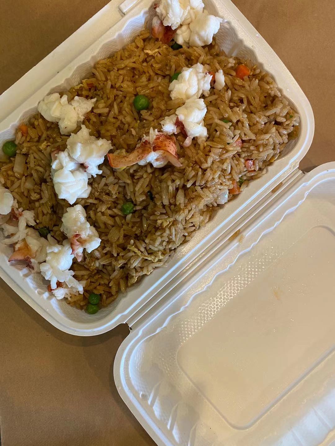 Order Lobster tail hibachi fried rice  food online from Seafood Legend store, Bladensburg on bringmethat.com