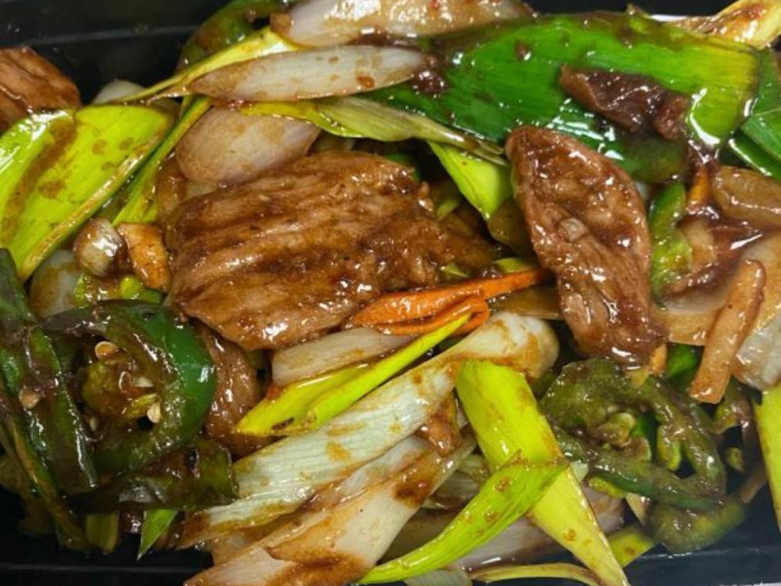Order Mongolian Beef food online from Rice Bowl Cafe store, Austin on bringmethat.com