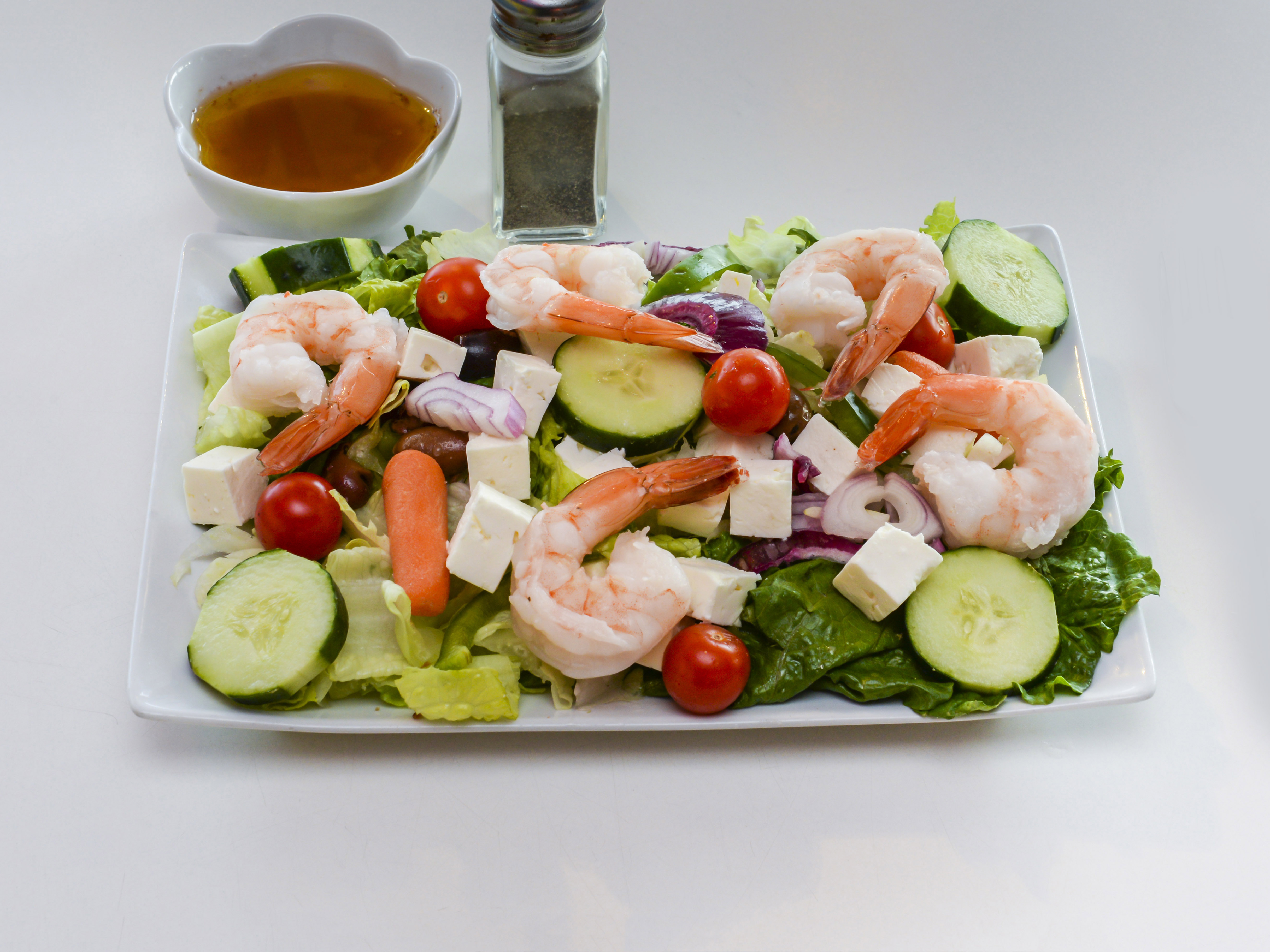 Order Mediterranean Salad food online from Blue Moon Pizza store, Cape May on bringmethat.com