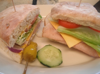 Order Turkey Sandwich food online from Zorbas Pizza store, Millbrae on bringmethat.com