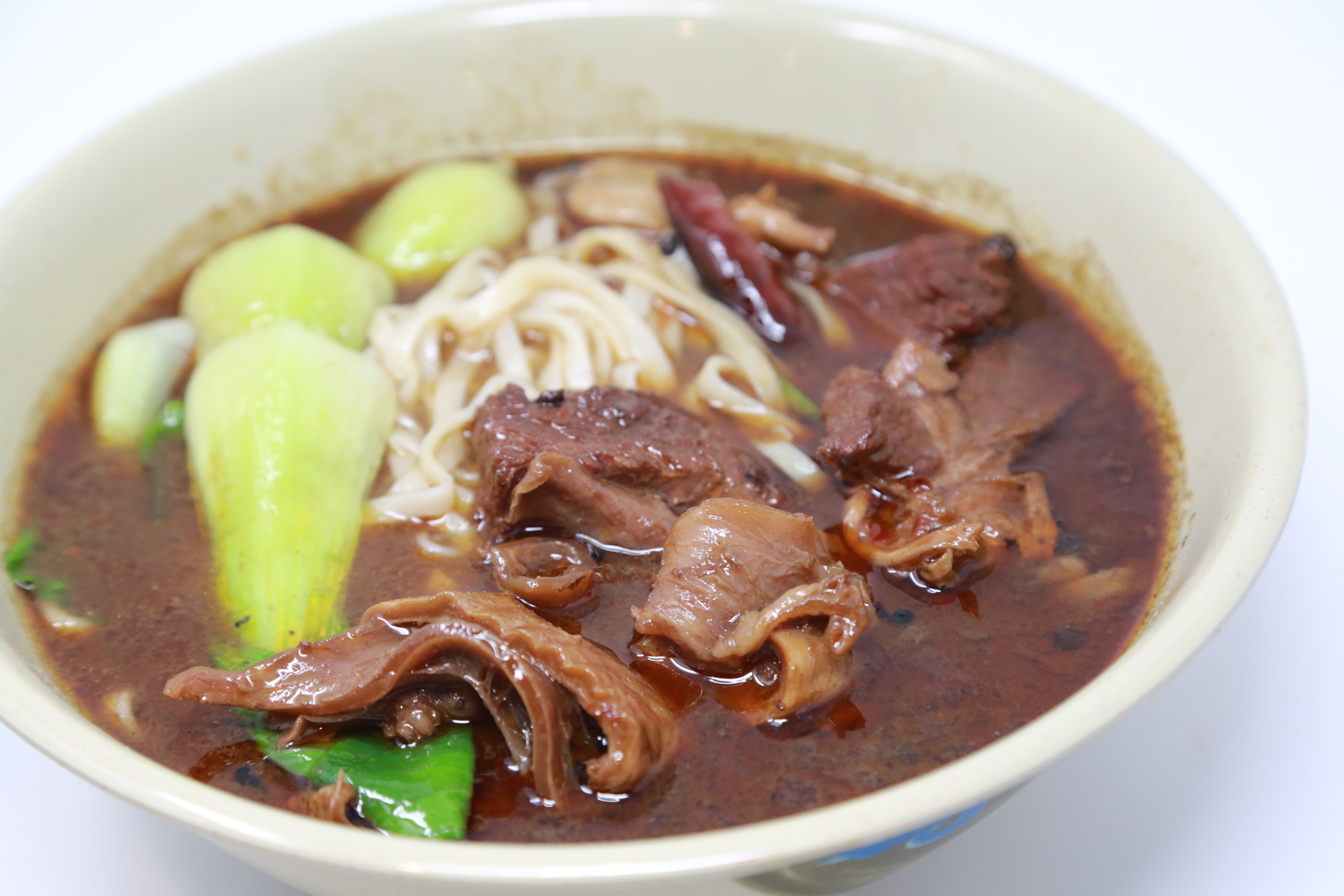 Order N01. Sichuan Style Beef Noodle 川味麻辣牛腩麵 food online from Uncle Chen Primetime store, State College on bringmethat.com