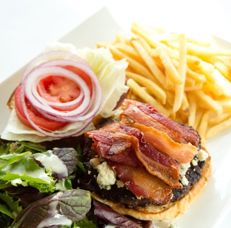 Order Blue Cheese & Bacon food online from Portobello Grill store, Redwood City on bringmethat.com