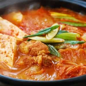 Order Kimchi-jjige Soup food online from Maejoo Wings store, San Leandro on bringmethat.com