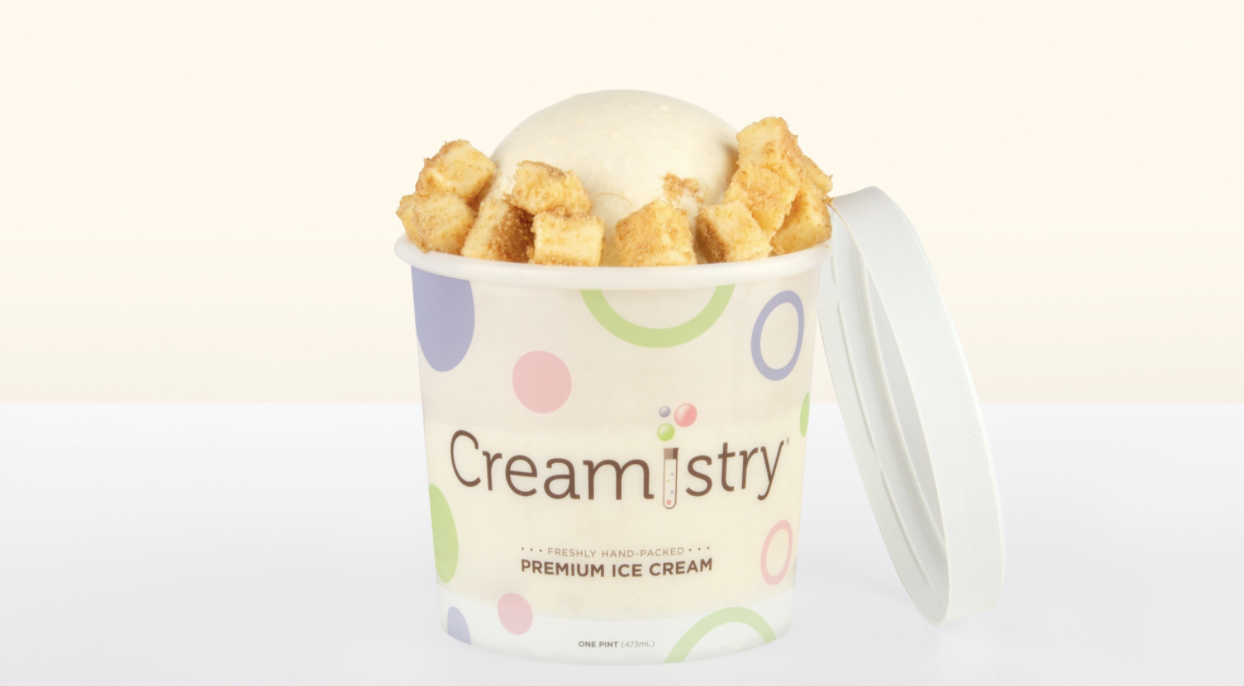 Order Cheesecake Ice Cream Pint food online from Creamistry store, Cerritos on bringmethat.com