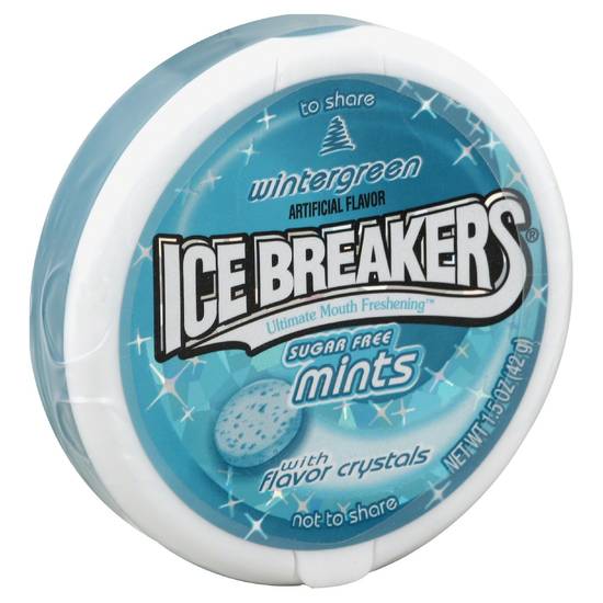 Order Ice Breakers Mints Sugarfree Wintergreen (1.5 oz) food online from Rite Aid store, Eugene on bringmethat.com