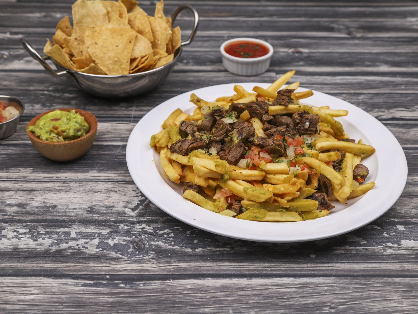 Order Asada Fries food online from Senor Bean Mexican Grill-Cantina store, Dallas on bringmethat.com