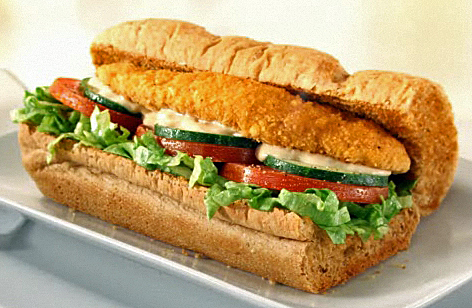 Order Regular Fish Fillet and Cheese Sub food online from Blimpie Food Court store, Hackensack on bringmethat.com