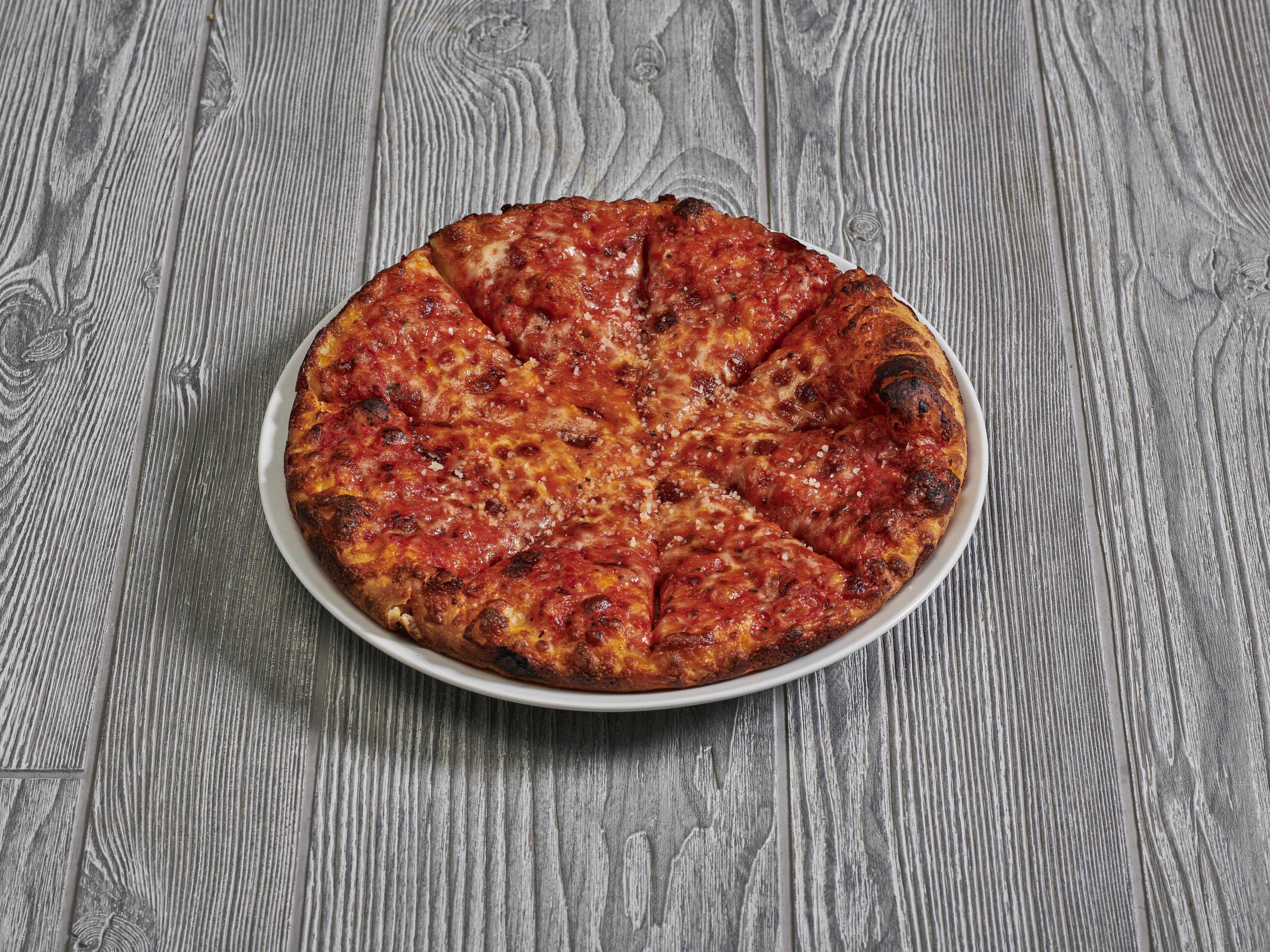 Order Cheese Pizza food online from Louie’s Pizza store, Colorado Springs on bringmethat.com