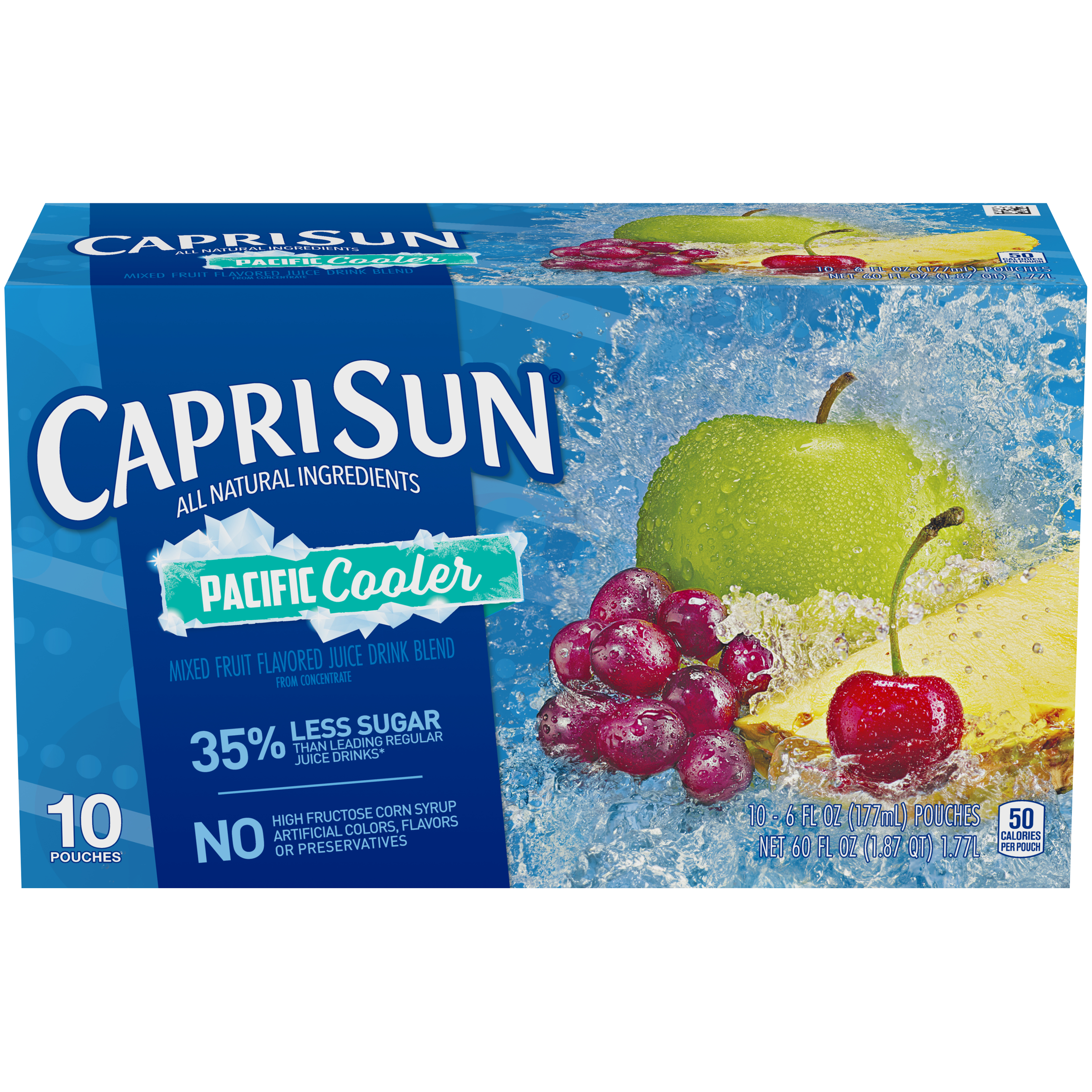 Order Capri Sun Pacific Cooler Juice Drink, Mixed Fruit - 10 ct food online from Rite Aid store, MILLER PLACE on bringmethat.com