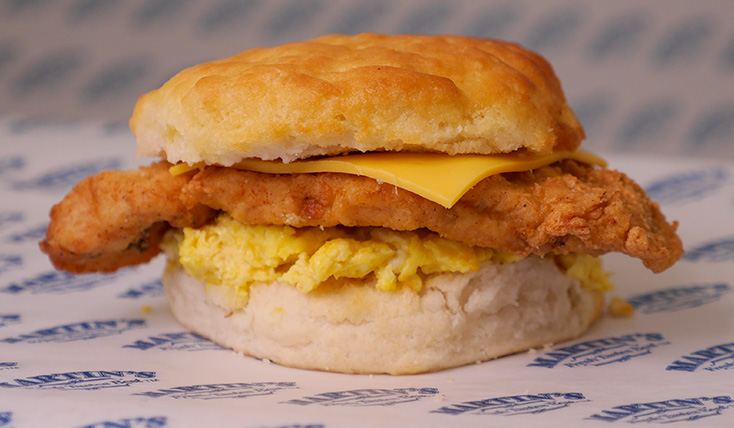 Order Chicken Filet Egg Biscuit food online from Martin Fresh Tastes Best store, Morrow on bringmethat.com