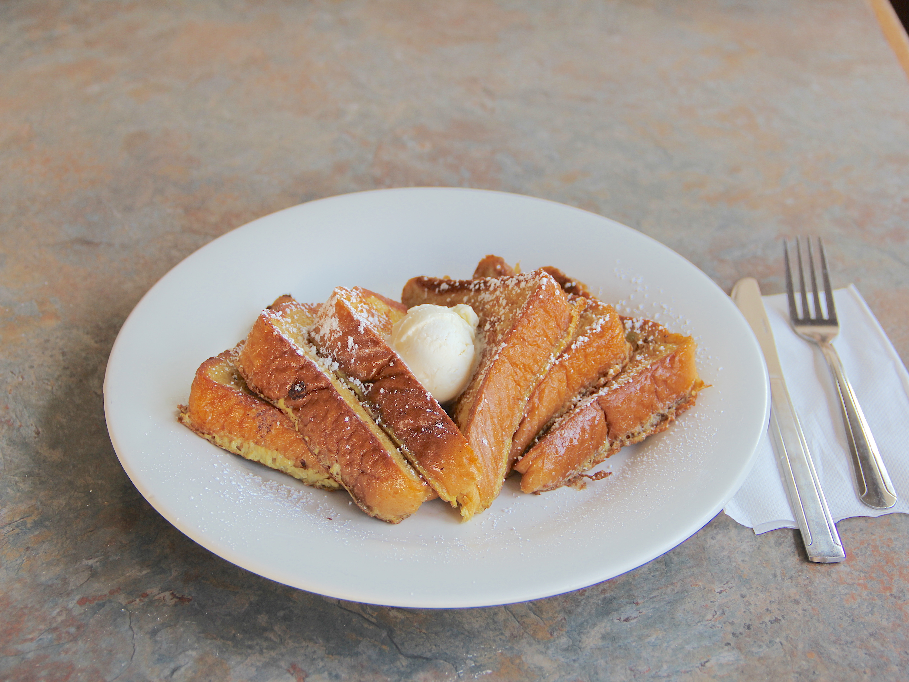 Order French Toast food online from Covina Burgers store, Covina on bringmethat.com