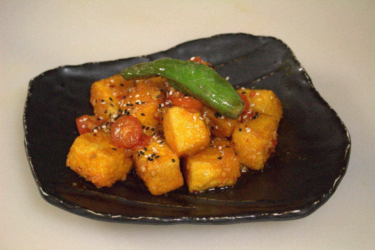 Order Sweet and Spicy Tofu food online from The Gokan by Musashi store, Seattle on bringmethat.com