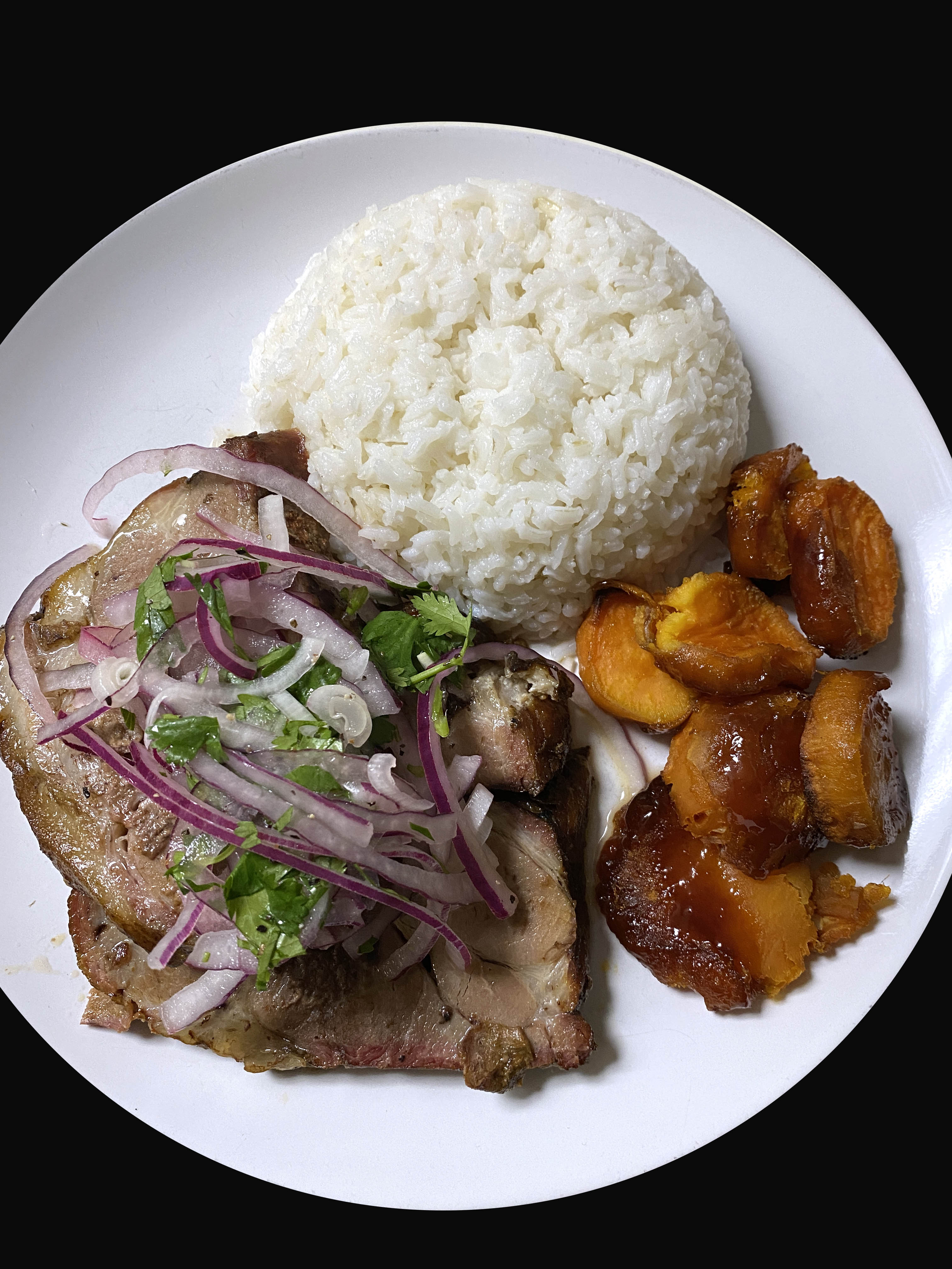 Order Pernil food online from Churrasco Grill store, Parsippany-Troy Hills on bringmethat.com