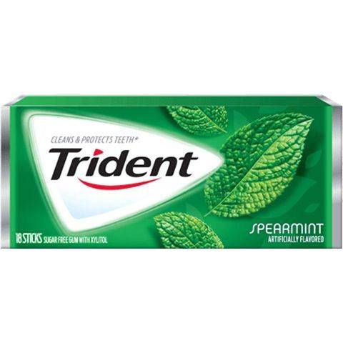 Order Trident Spearmint Value Pack Gum 14 Count food online from 7-Eleven store, Lakewood on bringmethat.com