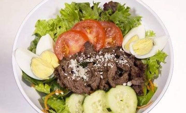 Order Steak Salad food online from Alpaca Peruvian Charcoal Chicken store, Morrisville on bringmethat.com